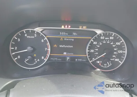 2019 Nissan Altima 2.5 Sr из США, поврежденный, VIN 1N4BL4CV7KC178882